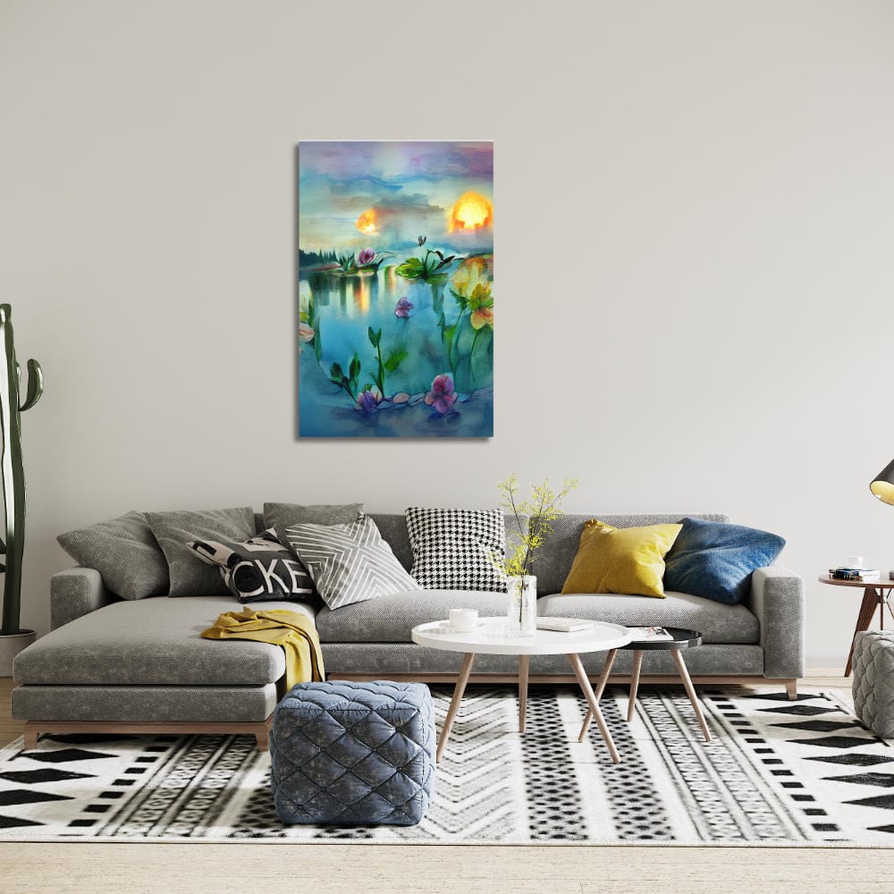 After Dark Painting Canvas Galant Art