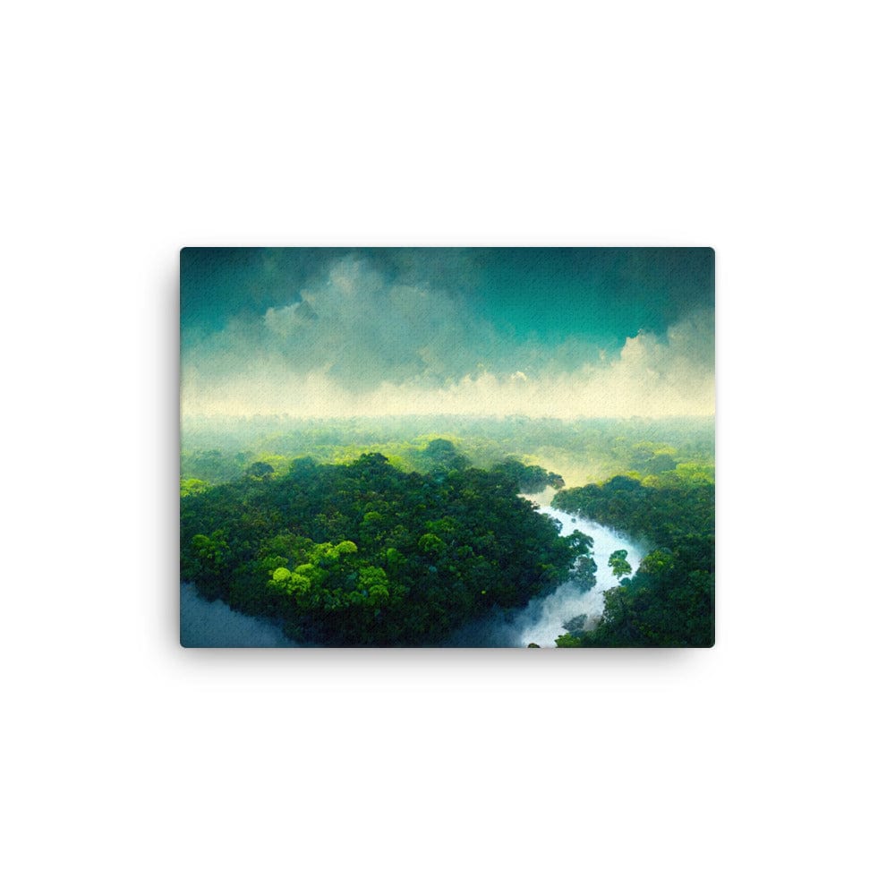 Amazon Tropical Blue Sky - Canvas Galant Art