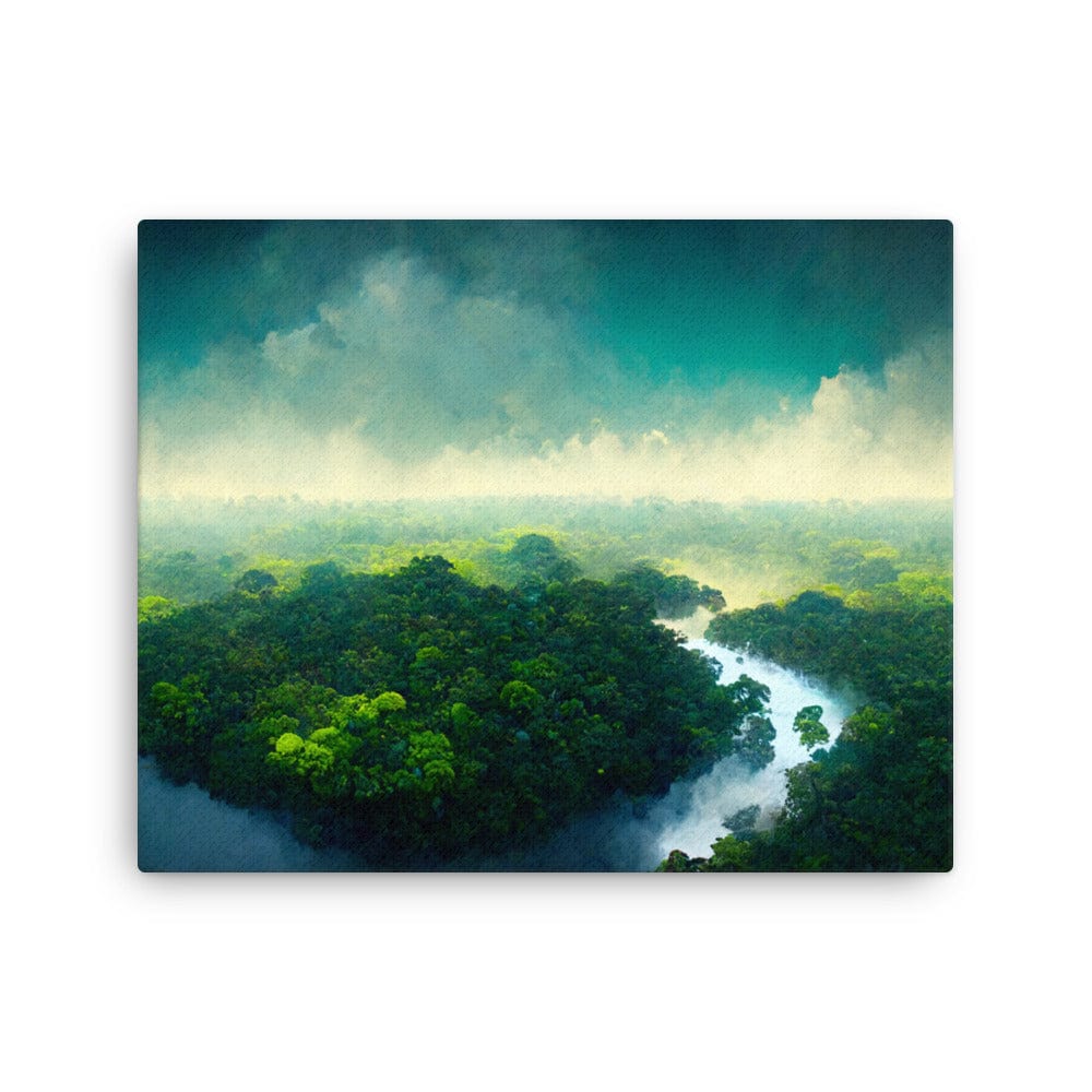 Amazon Tropical Blue Sky - Canvas Galant Art