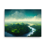 Amazon Tropical Blue Sky - Canvas Galant Art