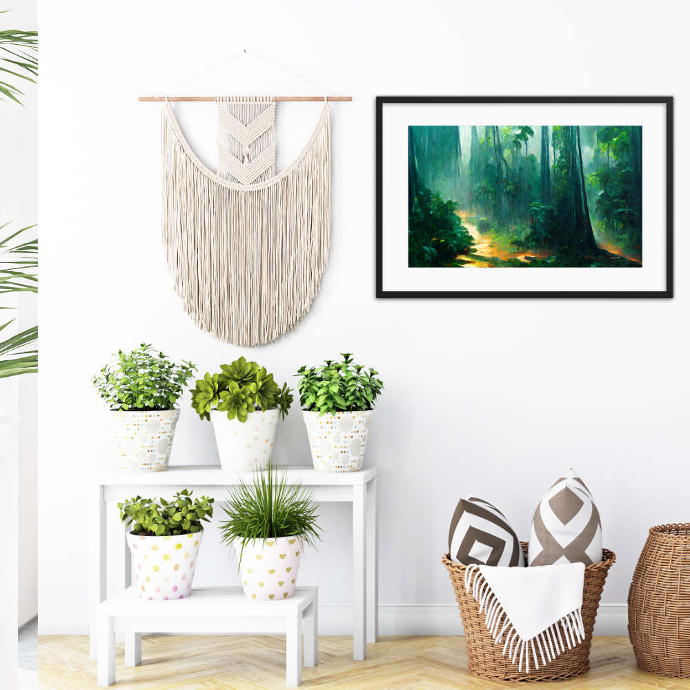 Amazon Tropical Mud - Framed Galant Art