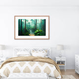 Amazon Tropical Rain - Framed Galant Art