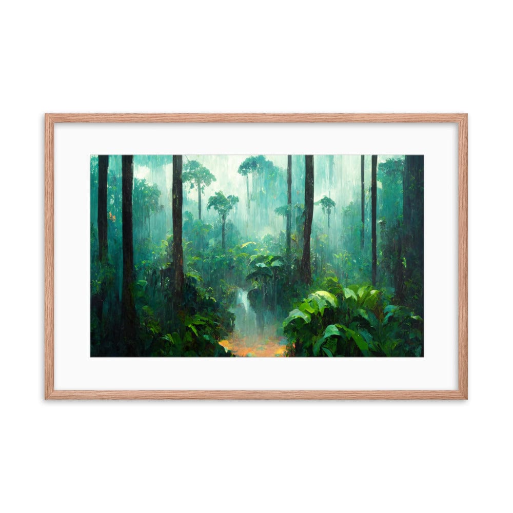 Amazon Tropical Rain - Framed Galant Art