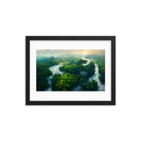 Amazon Tropical River - Framed Galant Art