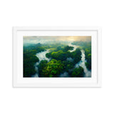 Amazon Tropical River - Framed Galant Art