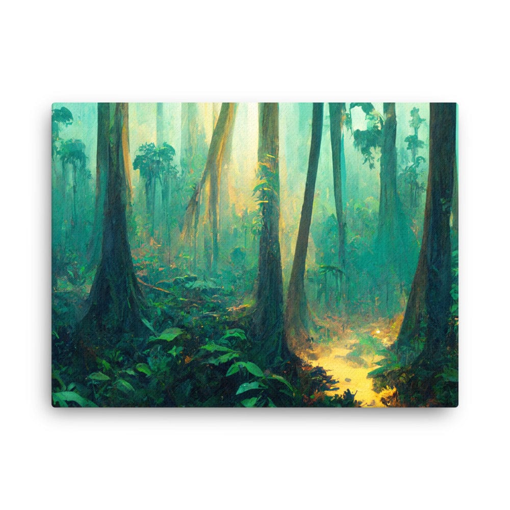 Amazon Tropical Sun Rays - Canvas Galant Art