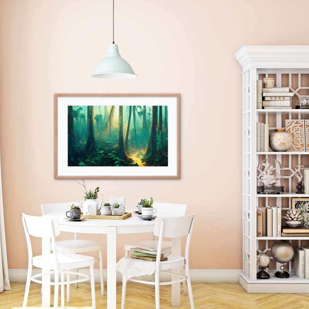 Amazon Tropical Sun Rays - Framed Galant Art