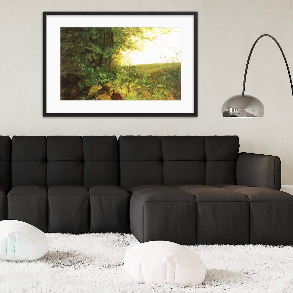 At the Edge of the Forest Framed Galant Art