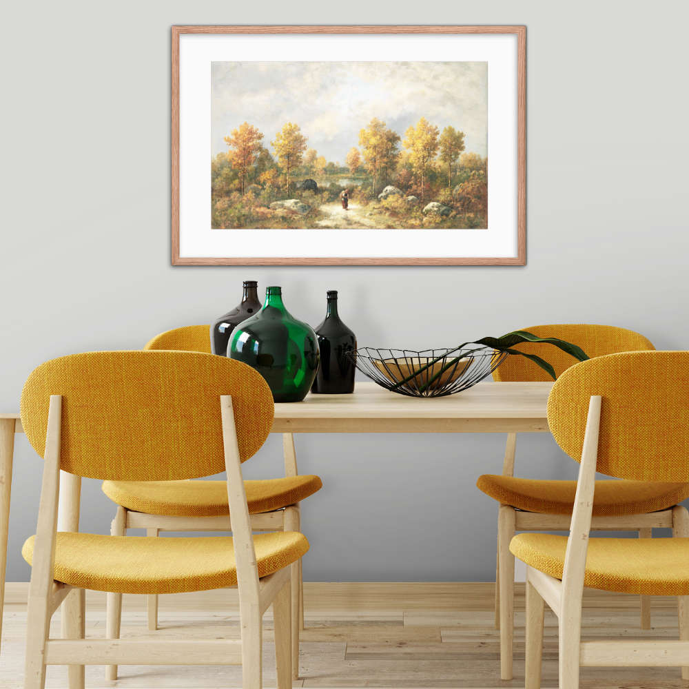 Autumn The Woodland Pond Galant Art