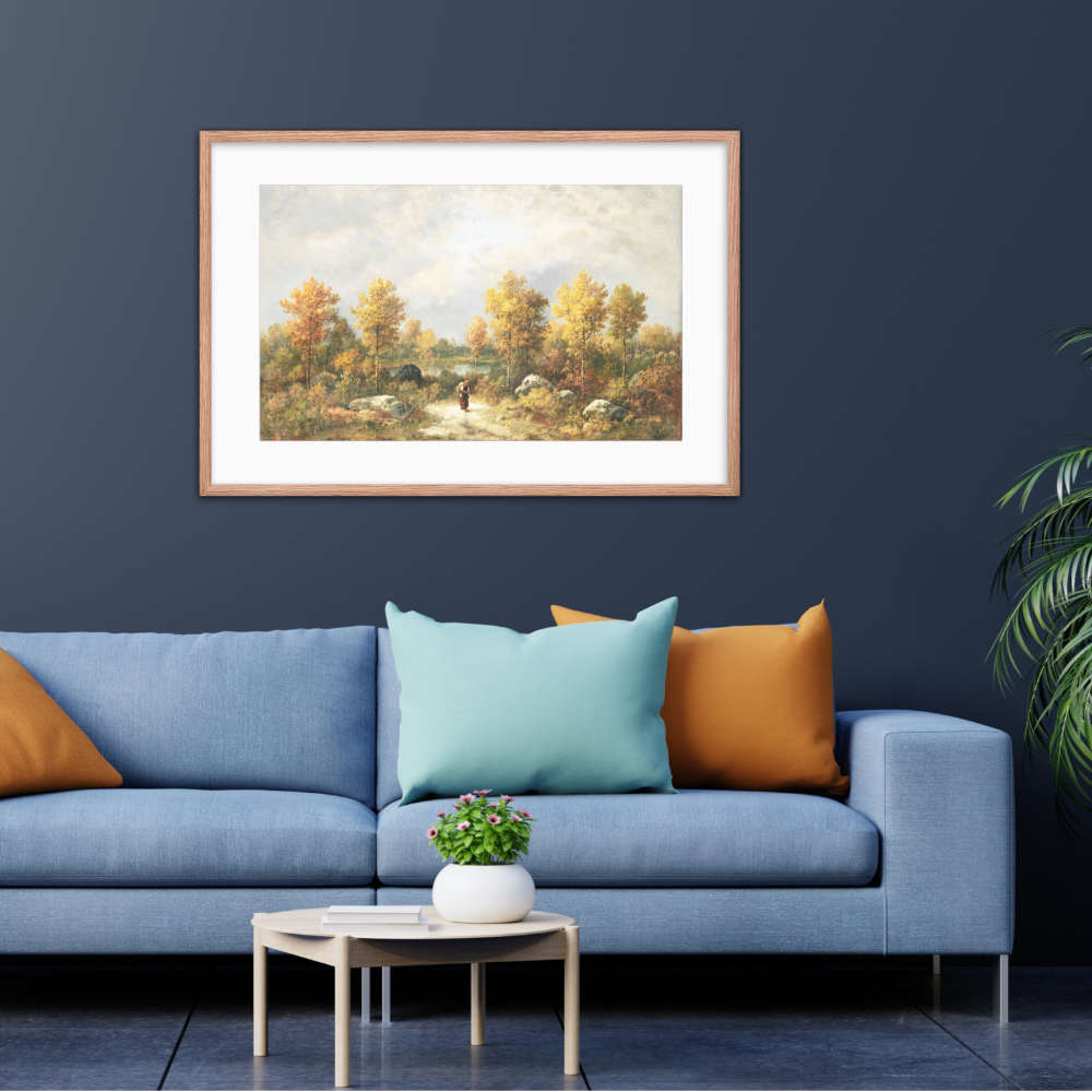 Autumn The Woodland Pond Galant Art