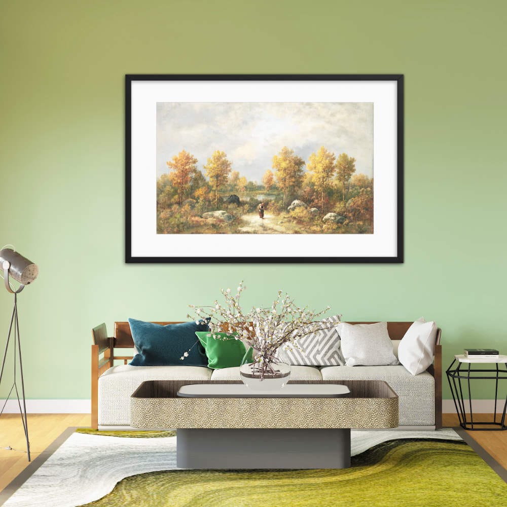 Autumn The Woodland Pond Galant Art