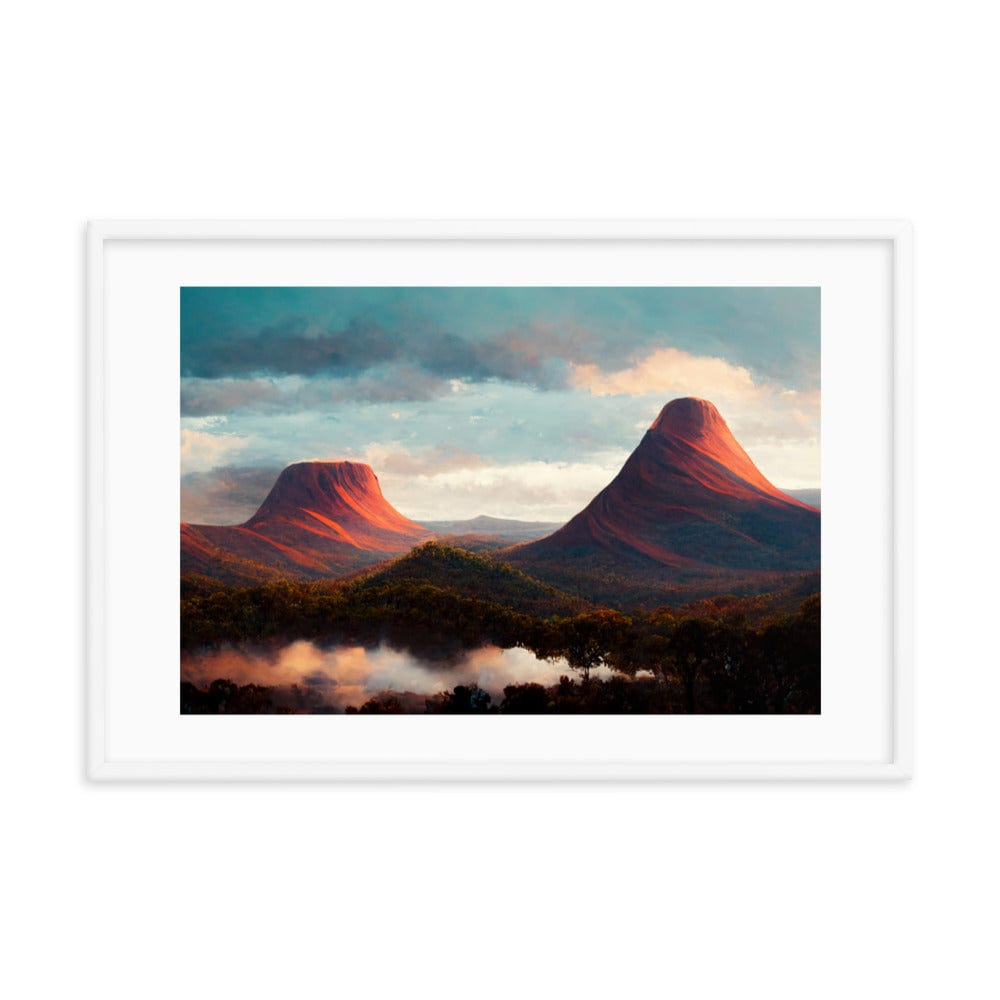 Beautiful Mountain Namibia Framed Wall Art Galant Art