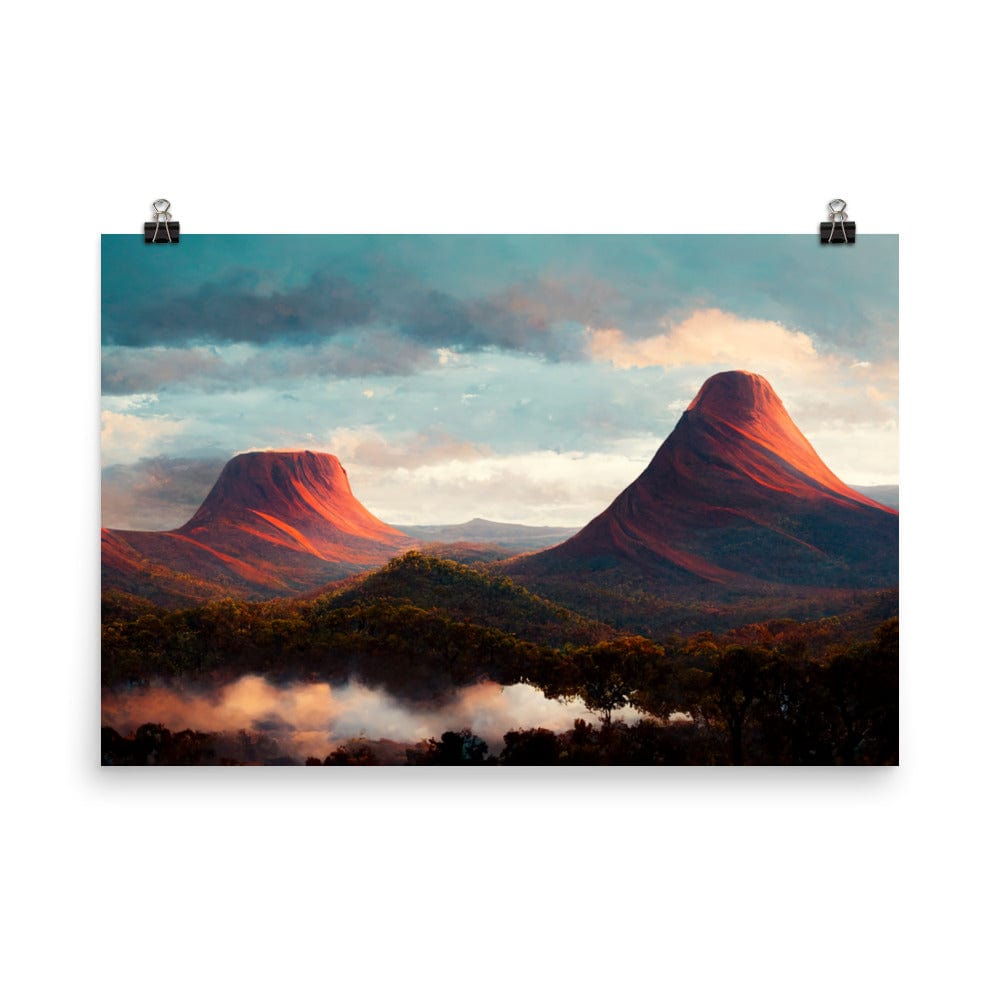 Beautiful Mountain Namibia Print Galant Art