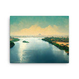 Beautiful Nile River Canvas Wall Art Galant Art