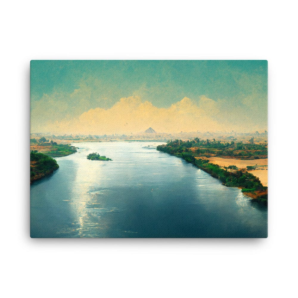 Beautiful Nile River Canvas Wall Art Galant Art