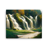 Beautiful Waterfalls  France Galant Art