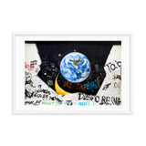 Berlin Wall Space Gate Framed Galant Art