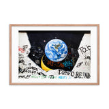 Berlin Wall Space Gate Framed Galant Art