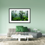 Borneo Rain Forest Trees Framed Galant Art