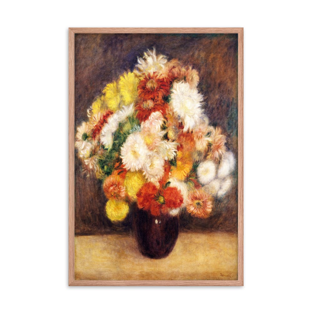 Bouquet Of Chrysanthemums Poster Galant Art