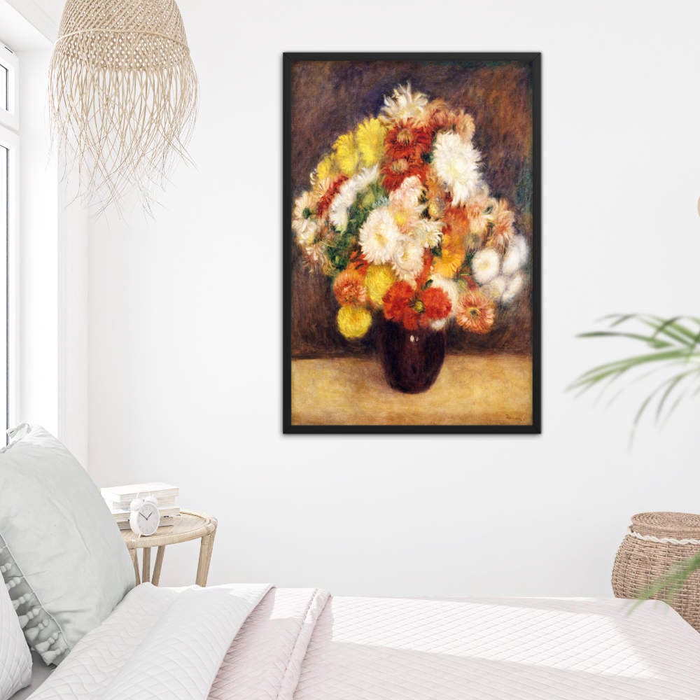 Bouquet Of Chrysanthemums Poster Galant Art