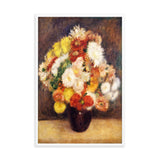 Bouquet Of Chrysanthemums Poster Galant Art