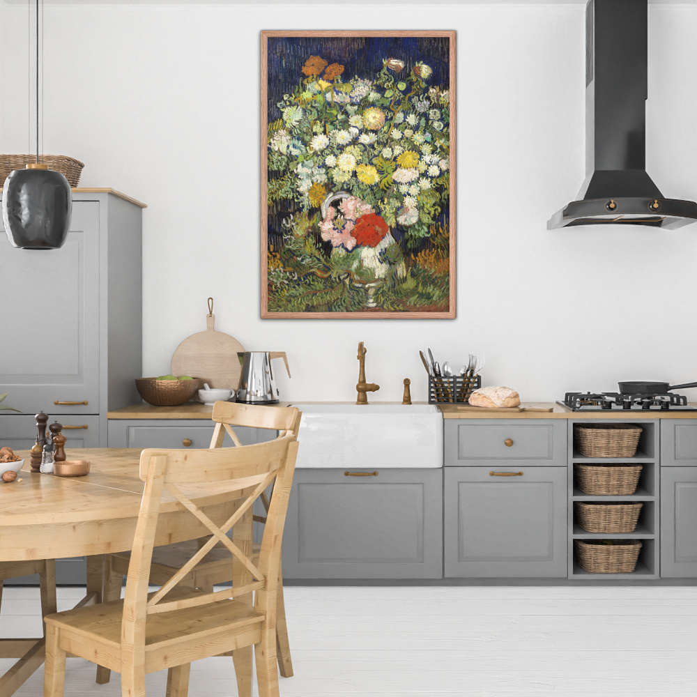 Bouquet Of Flower In A Vase Poster Galant Art