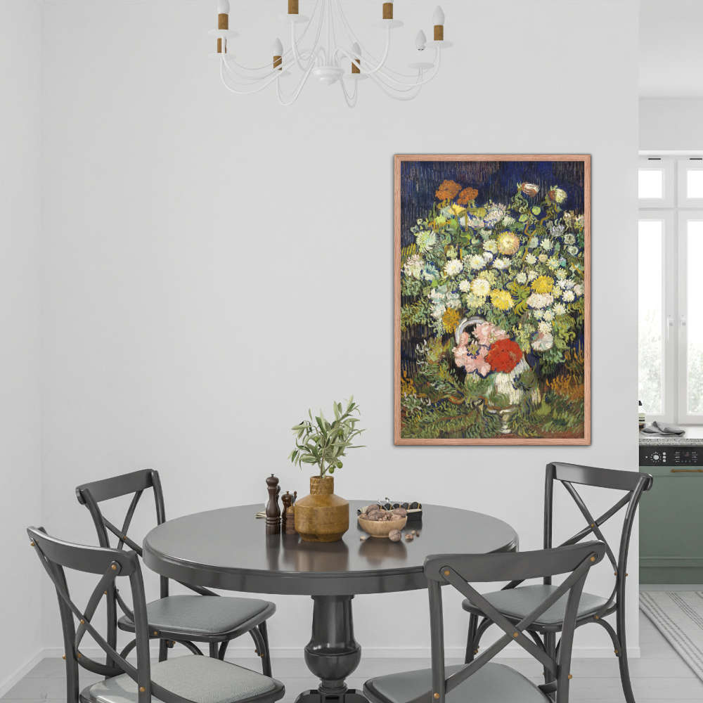 Bouquet Of Flower In A Vase Poster Galant Art