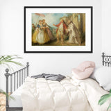 Brother Philippe's Geese Framed Galant Art