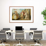 Brother Philippe's Geese Framed Galant Art