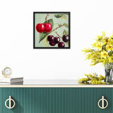 Cherries With Leaves Poster Galant Art