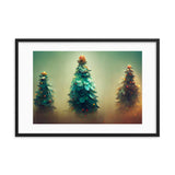 Christmas Trees Framed Galant Art