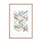 Colored Net Framed Framed Galant Art