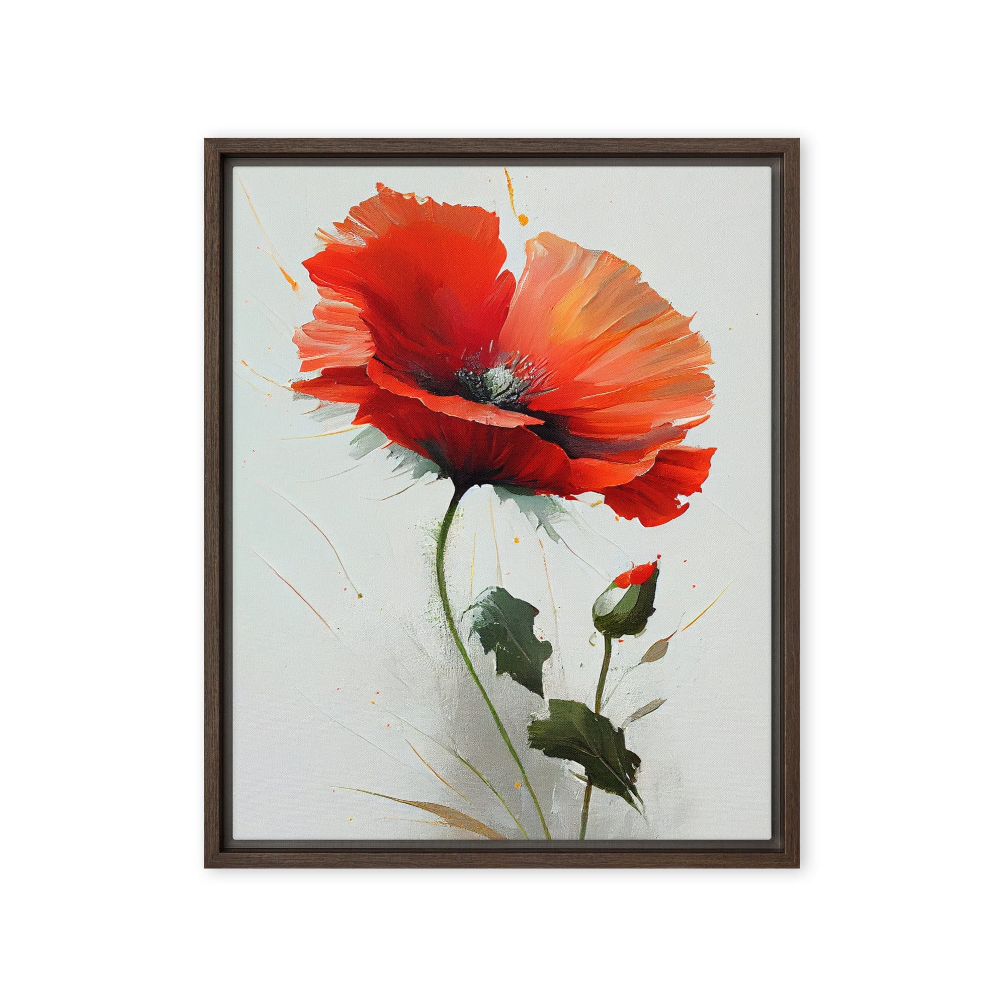 Contemporary Oil Framed canvas 16x20 Galant Art