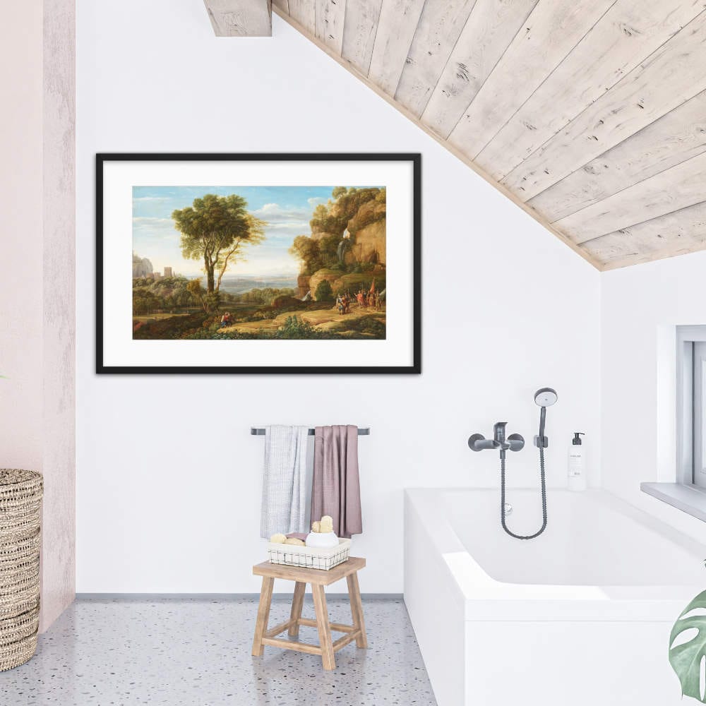 David At The Cave Of Adullam Galant Art