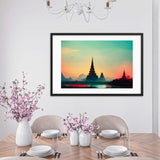 Dreamy Thailand Sky Framed Galant Art