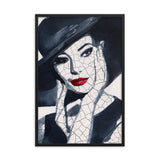 Female watercolor portraits Galant Art