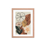 Flowers Hand Drawn Framed Galant Art
