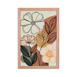 Flowers Hand Drawn Poster Galant Art