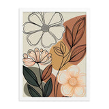 Flowers Hand Drawn Poster Galant Art