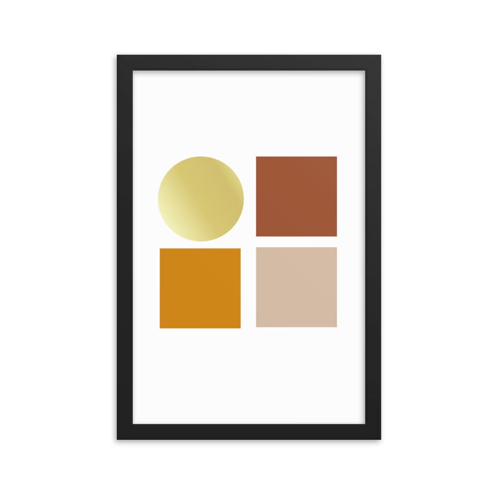 Geometrical Forms Wall Art Galant Art