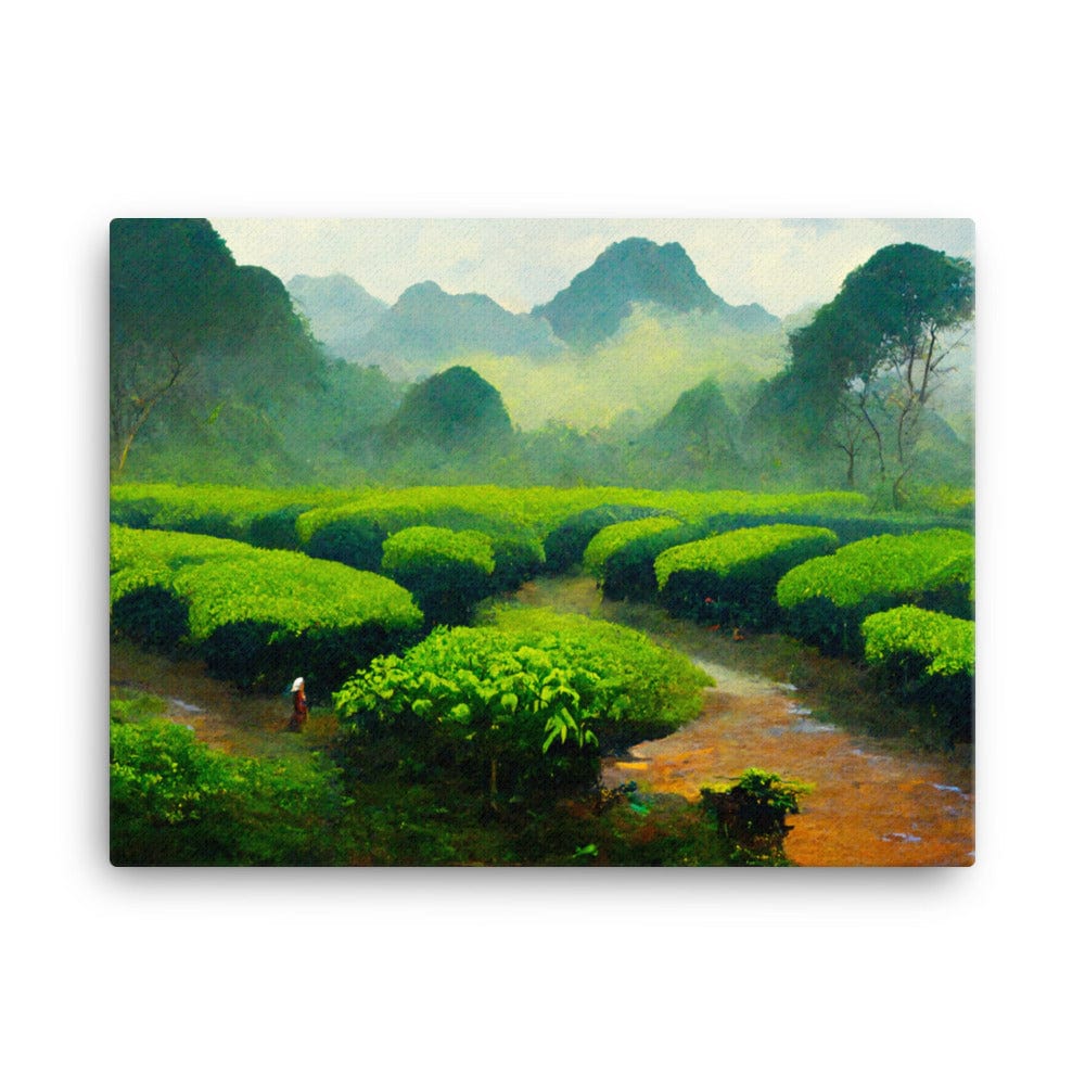 Green Tea Garden bundle Canvas Galant Art