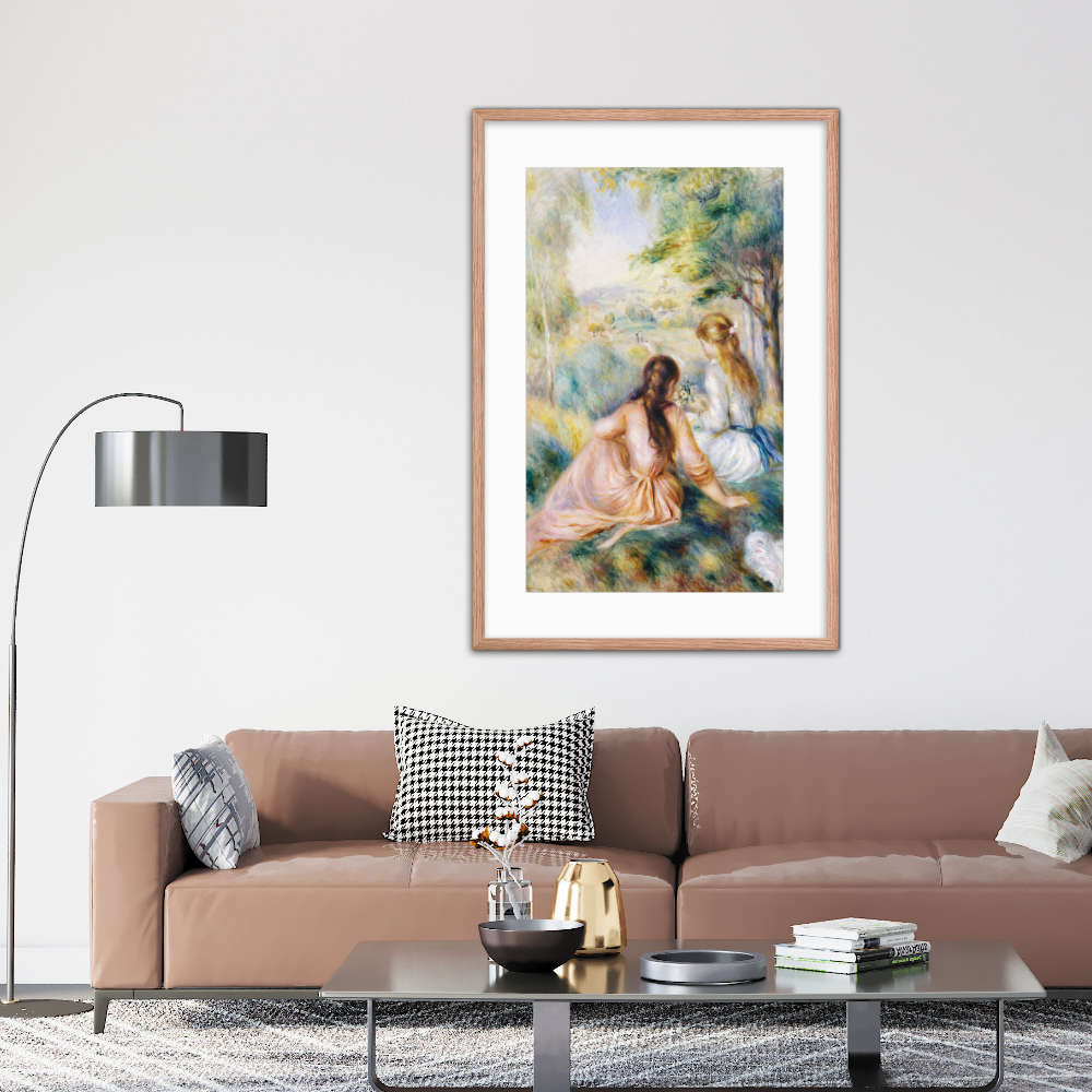 In The Meadow Framed Galant Art