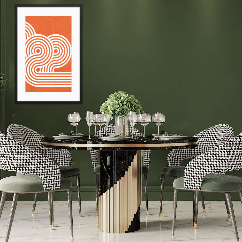 Infinity lines - framed Galant Art