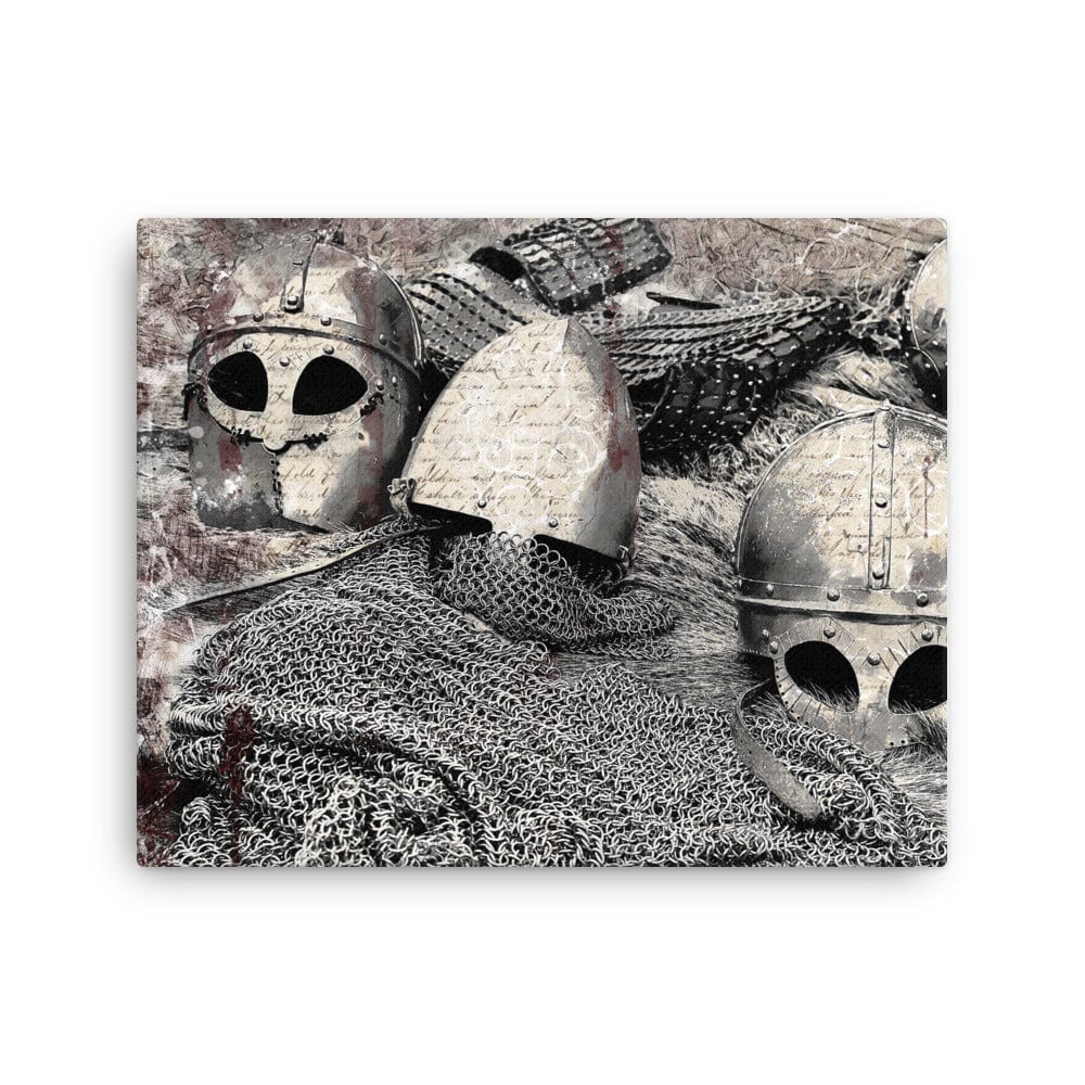 Knight Helmets Canvas Galant Art