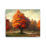Maple Trees Forest Canvas Galant Art