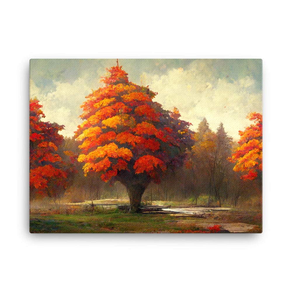 Maple Trees Forest Canvas Galant Art