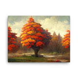 Maple Trees Forest Canvas Galant Art