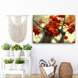 Maple Trees Trunk Canvas Galant Art