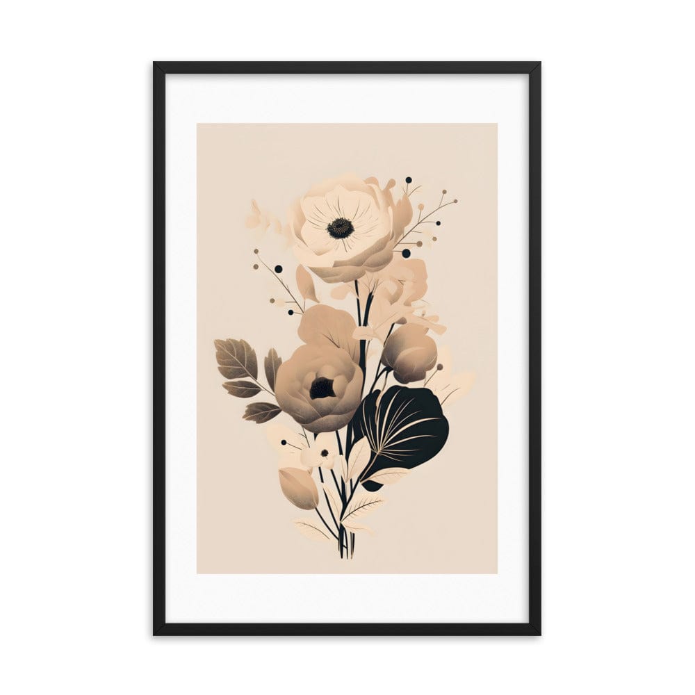 Minimalistic Line Art  Framed Galant Art